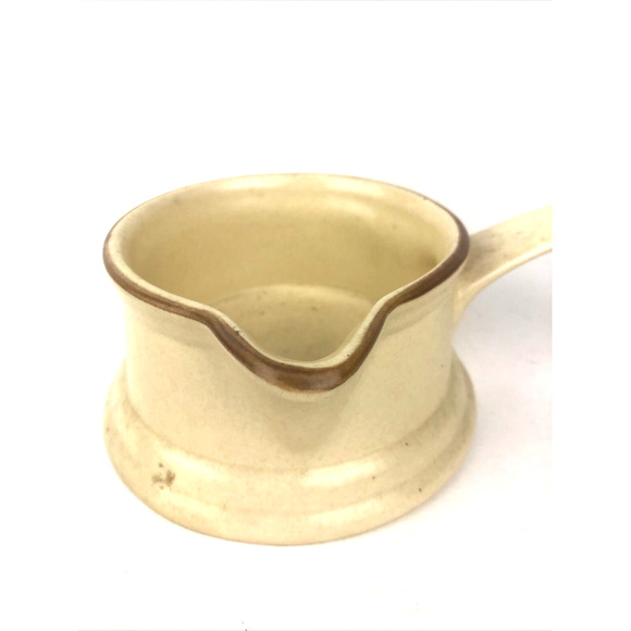 Pfaltzgraff Village Gravy Boat Pour Spout Handle Bowl #434 Discontinued - Picture 2 of 14